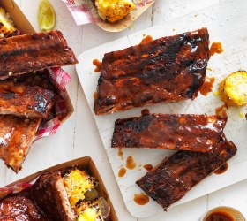 Memphis Style Barbecue Baby Back Ribs